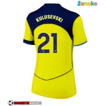 Ženske Nogometnih dresov Tottenham Hotspur Dejan Kulusevski #21 Tretji 2025-26 Kratki rokavi